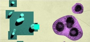 AI for COVID-19 applications in healthcare and pandemic response illustration