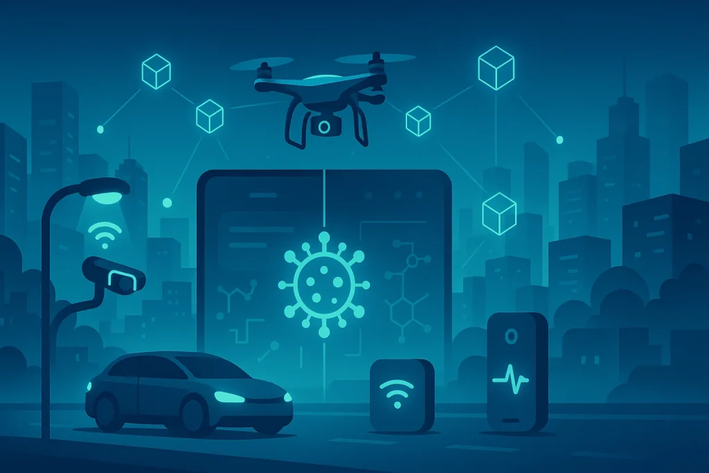 Blockchain on Chip powering IoT connectivity with Skynet technology