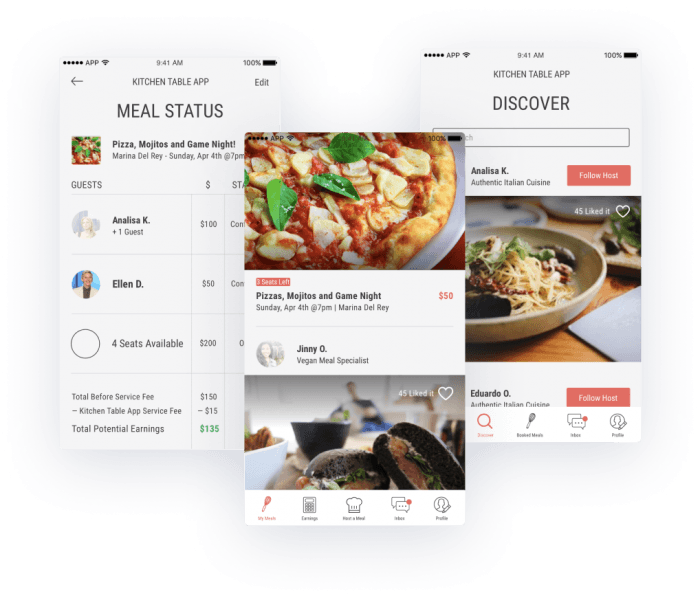 Kitchen Table App