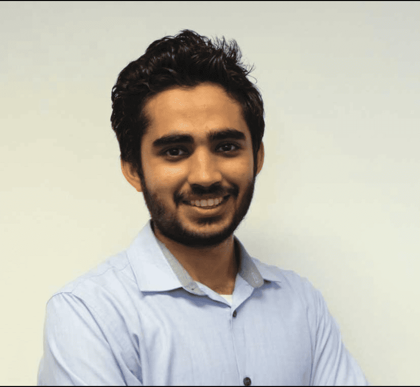 about Zain Shafi, co-founder of Techelix Information Technology Company, appears in a candid photograph. With a friendly smile, he exudes an approachable and enthusiastic demeanor. Dressed in casual yet stylish attire, Zain projects a modern and innovative image. The picture captures him engaged in a discussion with colleagues, showcasing his collaborative and hands-on approach as a co-founder. This image reflects Zain's integral role in shaping the vision and success of Techelix Information Technology Company.