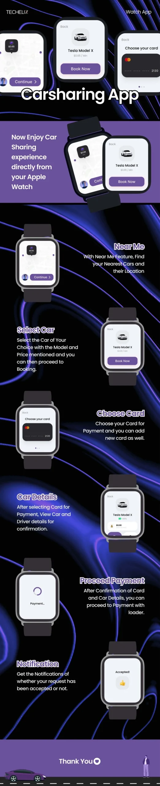 car share watch app