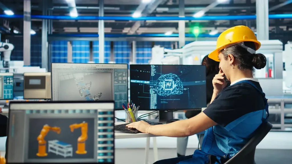 AI optimizing manufacturing processes