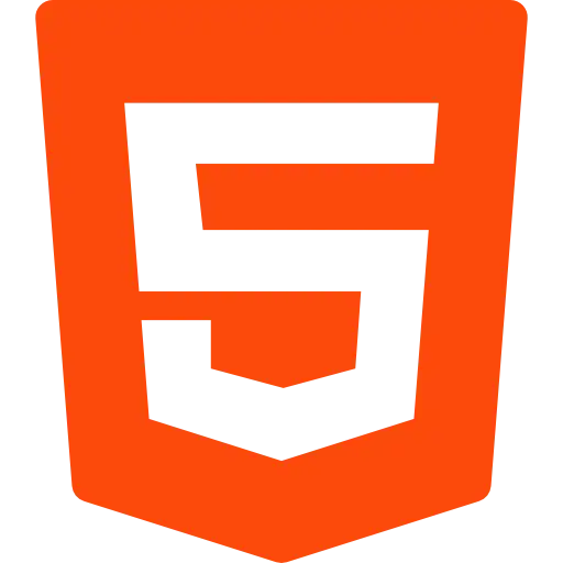 Icon representing HTML-based mobile apps with HTML tags and mobile device.